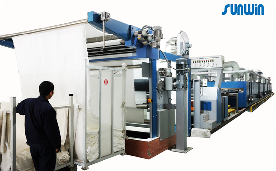 Woven Fabric Knit Fabric Stenter Textile Finishing Machine Dyeing Finishing 1800mm